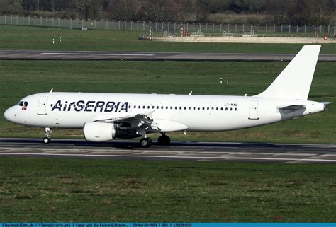 Picture Air Serbia Getjet Airlines Airbus A Ly Mal