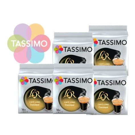 Tassimo L Or Caf Long Classique X Dosettes Caf Dosette