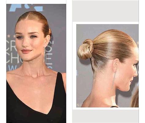 Slick Back Bun Effortless Hairstyle For The Summer Months Instahair