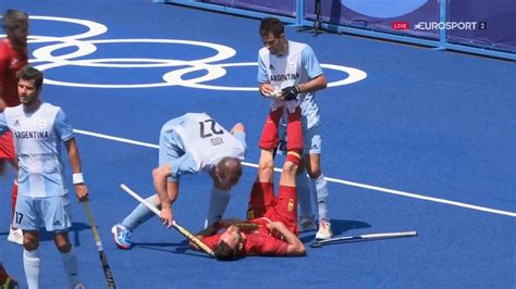 Juegos Olímpicos Tokio 2020 hockey hierba Lucas Rossi golpeó a David