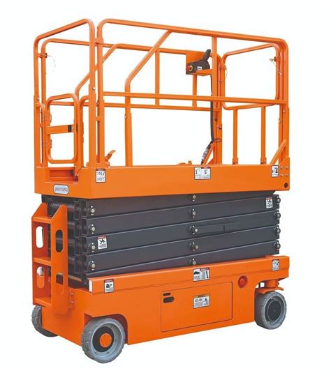 AC Motor 6 Meters 8 Meters Electric Forklift Scissor Lift Table With