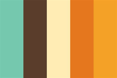 retro color palette 70s - Jesusita Leak