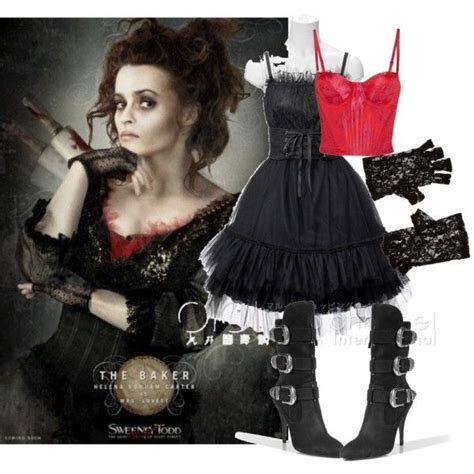 Sweeney Todd Mrs Lovett Movie Inspired Outfits Sweeny Todd Costume