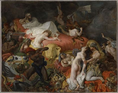 Delacroix's 'The Death of Sardanapalus' Restored - Art History News - by Bendor Grosvenor