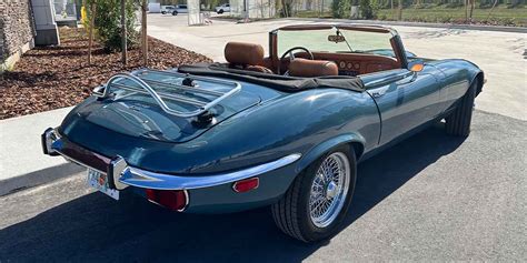 First Drive In The Electric Jaguar E Type From Ecd Auto Design
