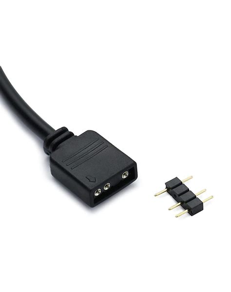 Argb Splitter Cable 5 V 3 Pin Argb Splitter 1 Bus To 3 Plugs 30 Cm