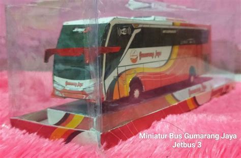 Miniatur Bus Gumarang Jaya Jetbus 3 Lazada Indonesia