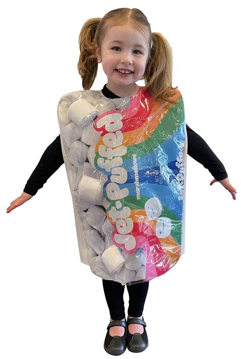 Rasta Imposta Kraft Jet Puff Marshmallows Costume Kids Candy Dress Up