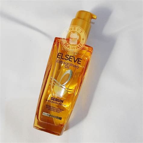 Jual Loreal Paris Elseve Extraordinary Oil Gold Hair Treatment Serum 100ml Perawatan Rambut