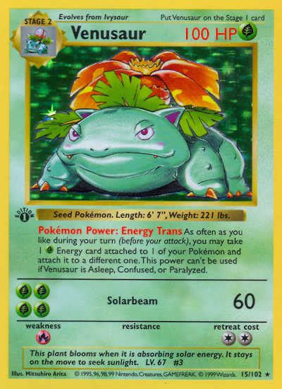 Venusaur Card Art