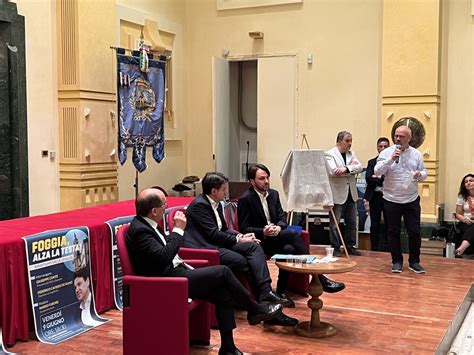 Foggia Alza La Testa Evento M5S Con Giuseppe Conte