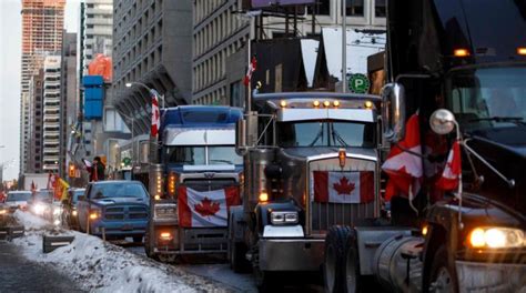 Declaran Estado De Emergencia En Ontario Canadá Por Protesta