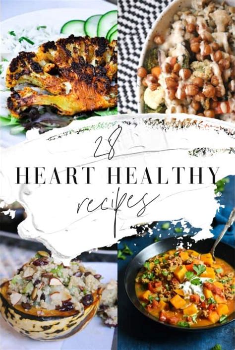 28 Heart Healthy Recipes