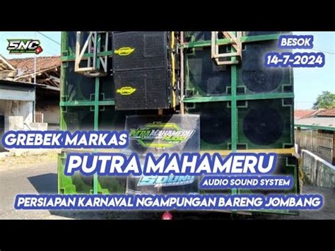 Pripear Putra Mahameru Audio Sound System Persiapan Karnaval Desa