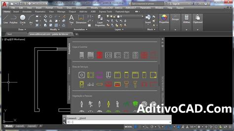 Criar Paleta De Blocos No AutoCAD Toolpalettes YouTube