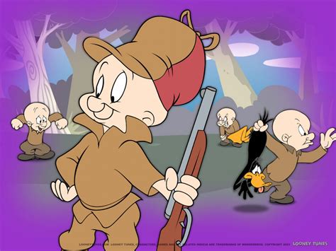 Download Daffy Duck Elmer Fudd Tv Show Looney Tunes Wallpaper