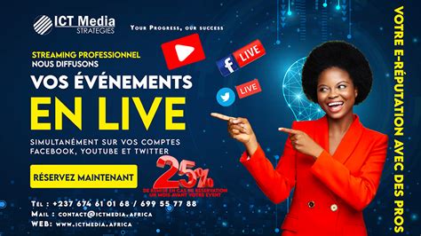 ICT Media STRATEGIES également prestataire du Streaming Live sur