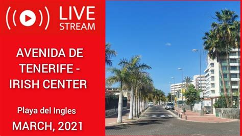 Live Avenida De Tenerife Irish Center Playa Del Ingles Gran