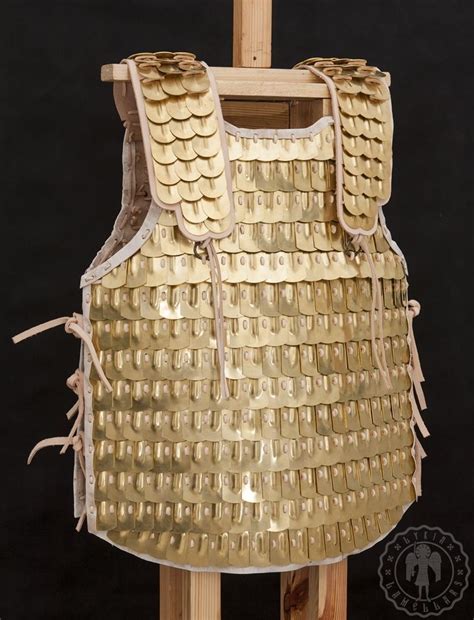 Brass Scale Armor, Artcraft by Lykia | Artmajeur | Armor, Historical ...