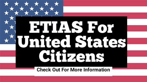 Etias For United States Citizens Visaclue