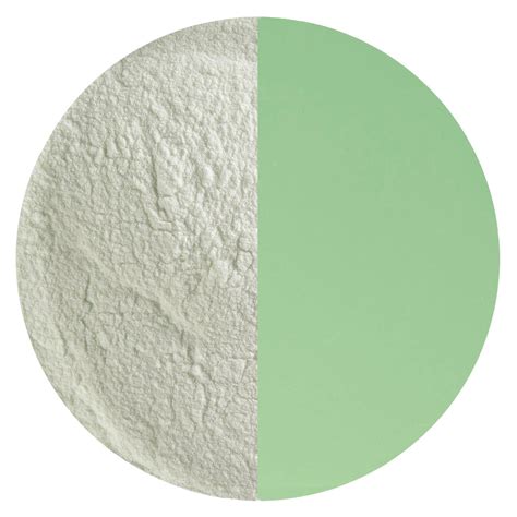 Oz Mint Green Opal Powder Frit Coe