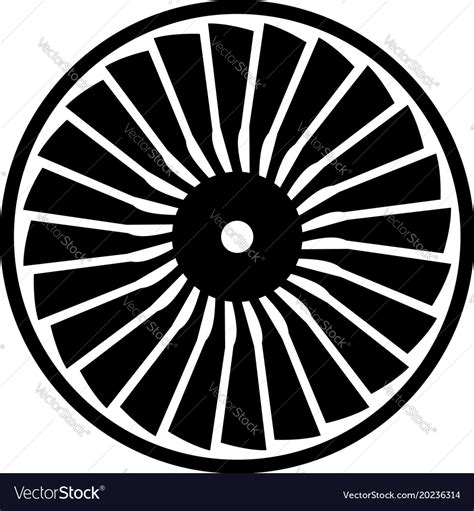 Turbine Royalty Free Vector Image - VectorStock