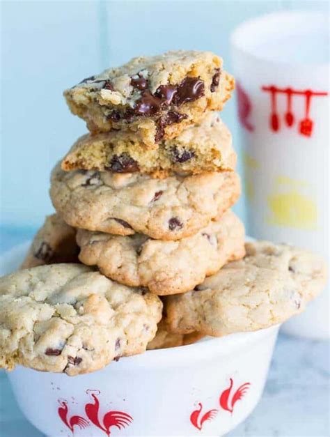 Chocolate Chip Cookie Recipe Thick N Chewy The Kitchen Magpie