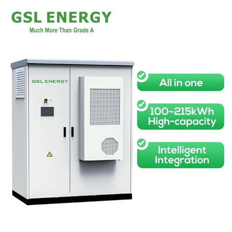 Gsl Energy Bess Smart Commercial Industrial Solar Energy Storage Kwh