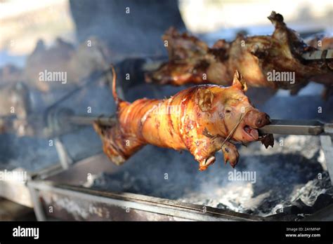 Festival Food Meat Pig Hi Res Stock Photography And Images Alamy