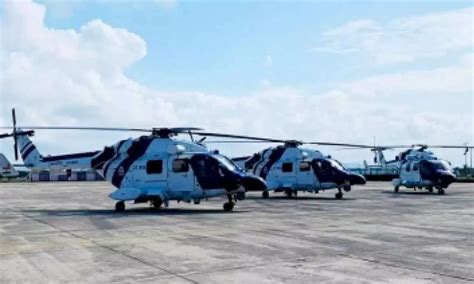 Advanced Light Helicopter Mk III Commissioned In Coast Guard