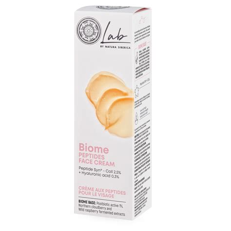 Крем за лице Natura Siberica LAB Biome Peptides, 50 мл - eMAG.bg