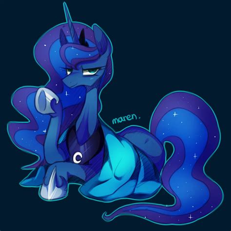 2944907 Safe Artist Maren Princess Luna Alicorn Pony G4 2014