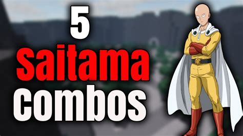 5 SAITAMA COMBOS FOR BEGINNERS EXPERTS YouTube