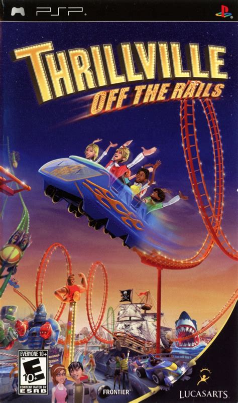 Thrillville Off The Rails PSP Game