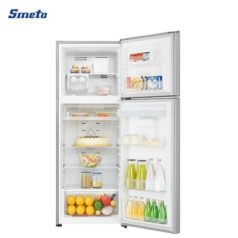 Smeta L Double Door Top Freezer Fridge With Water Dispenser