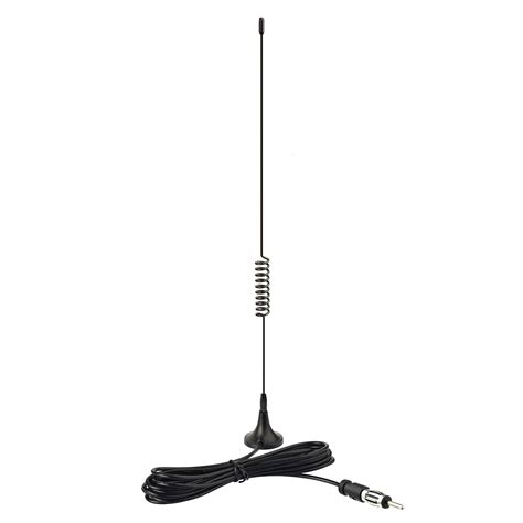 Buy Bingfu Universal Car Stereo Fm Aerial Antenna Magnetic Base Din