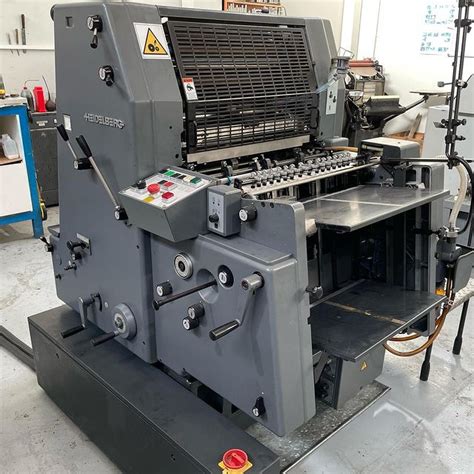 Incorporamos Una Heidelberg Gto En Nuestra Imprenta Impremta