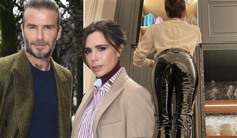 Victoria Beckham Pokes Fun At Husband David In Plastic Sex Pants