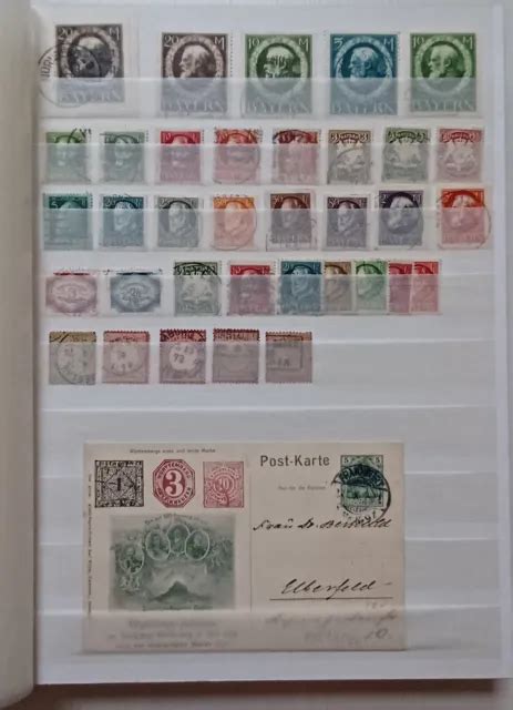 DT REICH ORDENTLICHE Sammlung 1870 1945 Von Postfrisch Bis Gestempelt