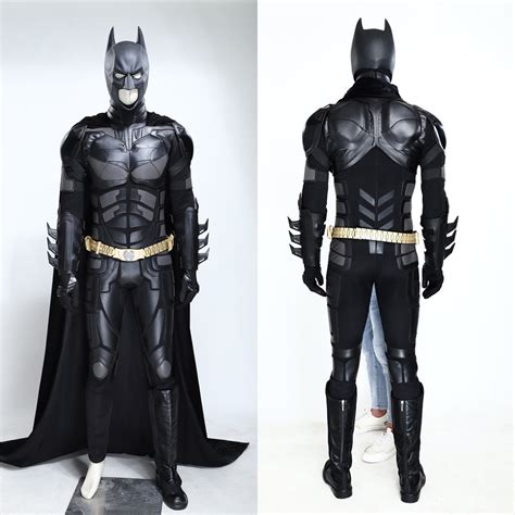 Batman Kost M Cosplay Anzug Bruce Wayne Der Dunkle Ritter Etsy