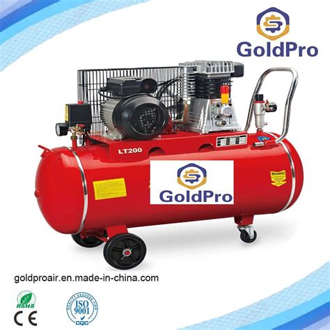 220V 50Hz 60Hz Italian Type H Belt Oil Lubricated Driven Air Compressor