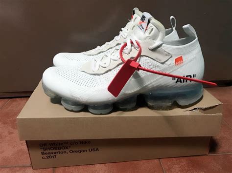 First Look Real Vs Fake Off White X Nike Air Vapormax