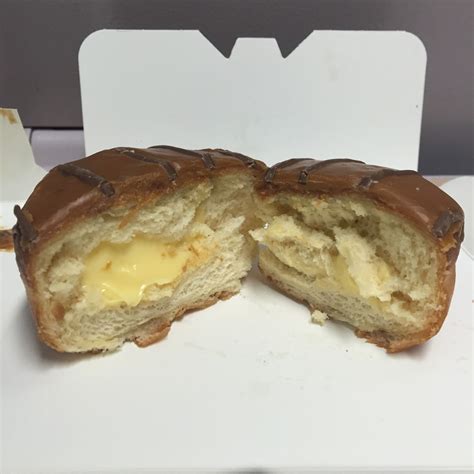 Archived Reviews From Amy Seeks New Treats Caramel Custard Doughnut