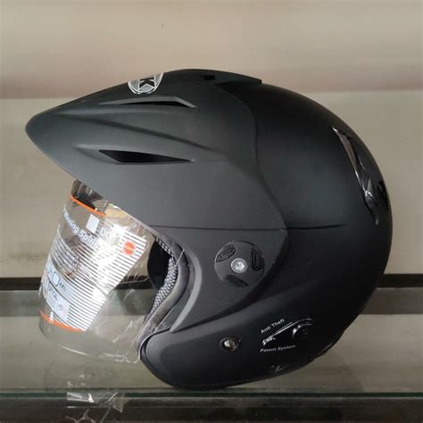 Jual Helm Ink Cx Solid Black Doft Original Shopee Indonesia