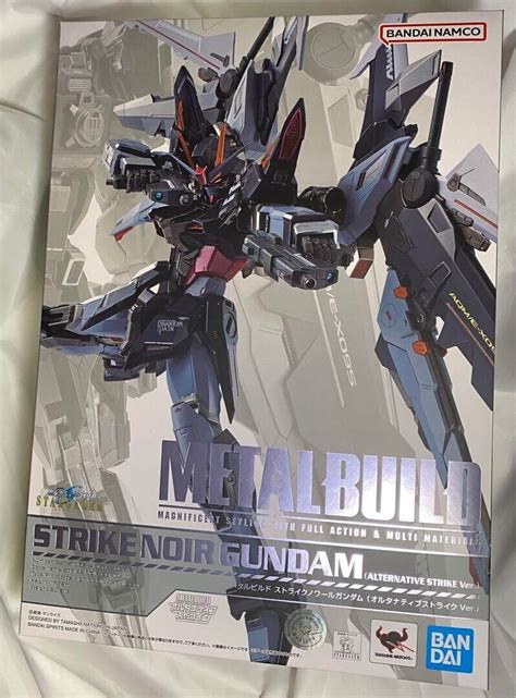 Bandai Metal Build Strike Noir Gundam Alternative Strike Ver New With