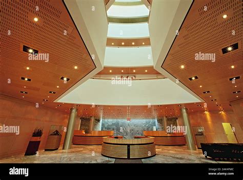 The Picture Shows The Impressive Inside Of The Building Of The Banca