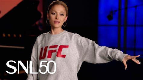 'Saturday Night Live' spoofs UFC promos with Ariana Grande