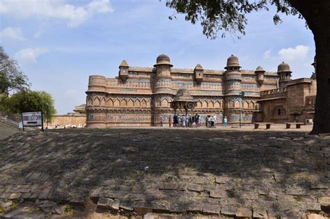 Man Singh Palace In Gwalior Fort Editorial Photography Image Of Fort