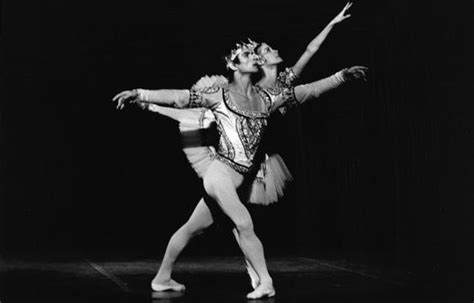 Rudolf Nureyev e Noëlla Pontois in La Bayadère Palais Garnier 1974