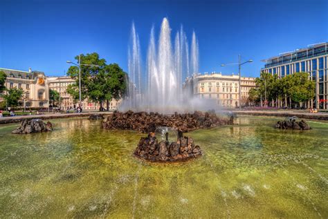 Fountain In Vienna Hdrshooter